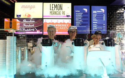 Lodziarnia "moleklularna" Nitrogenie