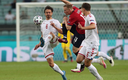 Euro 2020: Duńczycy cierpieli, ale zagrają w półfinale