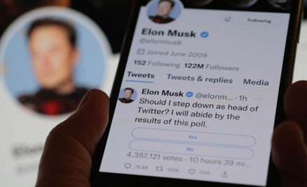 Elon Musk pyta w sondzie na Twitterze czy ma odejść ze stanowiska jego szefa