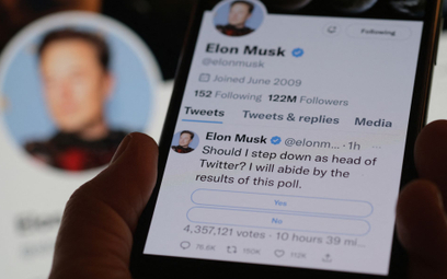 Elon Musk pyta w sondzie na Twitterze czy ma odejść ze stanowiska jego szefa
