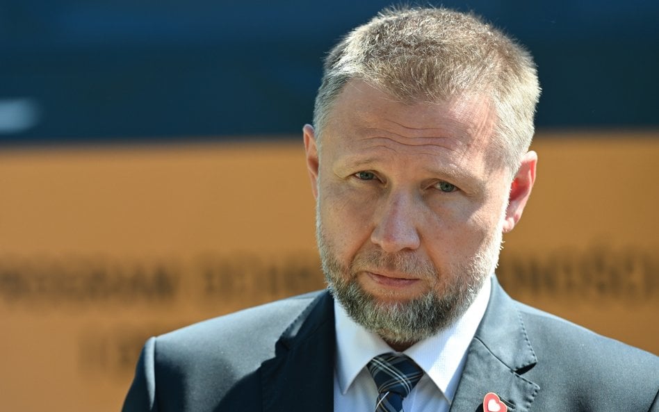 Minister spraw wewnętrznych i administracji Marcin Kierwiński