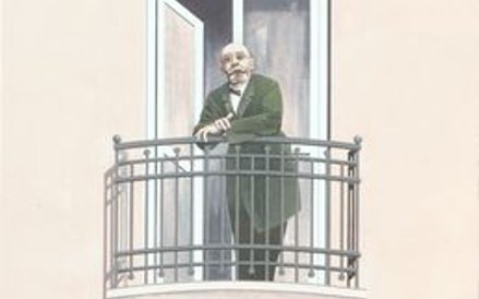 Mural przy ulicy Zamenhofa 26 powstał w 2008 roku.