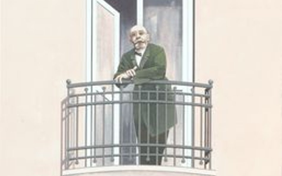 Mural przy ulicy Zamenhofa 26 powstał w 2008 roku.