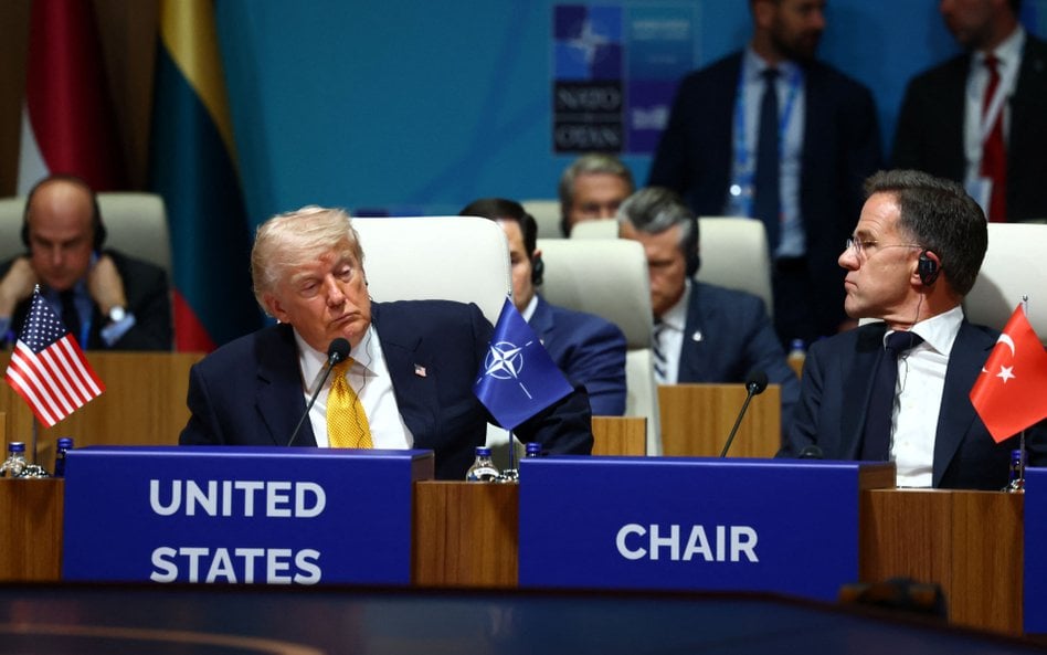 Donald Trump i Mark Rutte