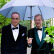 Lord Ivar Mountbatten (z prawej) i James Coyle