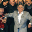 Roman Polański w Oberhausen podczas konferencji promującej musical "Taniec wampirów", oparty na jego