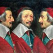 Kardynał Richelieu w trzech ujęciach, mal. Philippe de Champaigne, 1642 r.