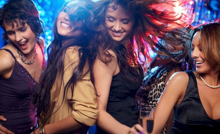 Disco pod chmurką z paragonem