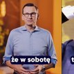 Kadry ze spotu z Morawieckim na platformie X