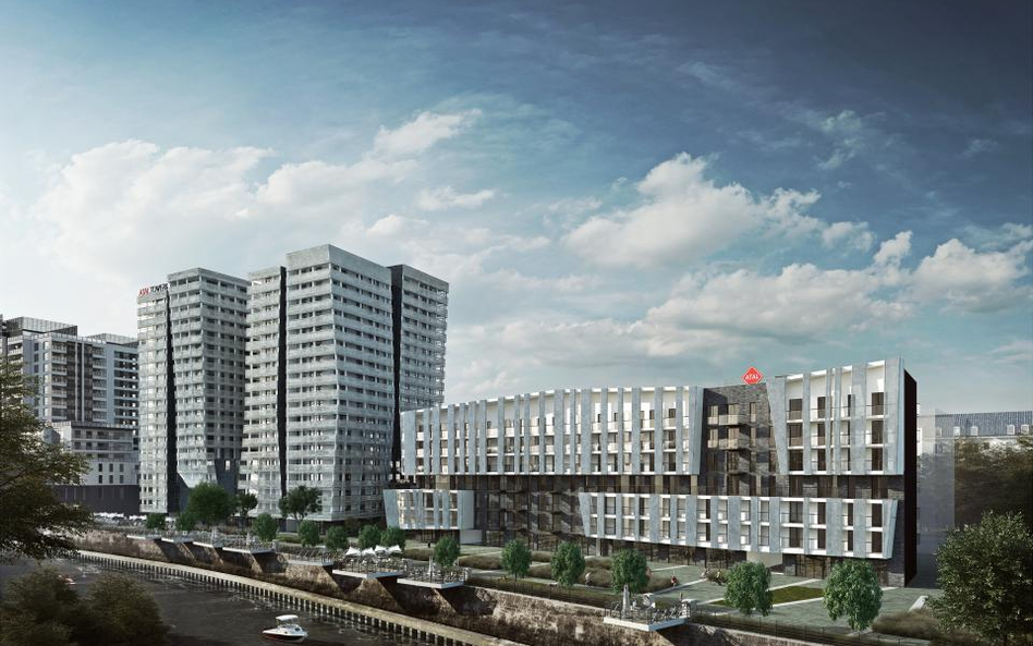 Za projekt Atal Towers odpowiada biuro projektowe AP Szczepaniak.