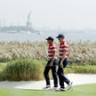 Golf ze Statuą Wolności w tle