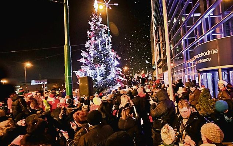 Otwarcie sezonu świątecznego na MTP co roku przyciąga wielu gości