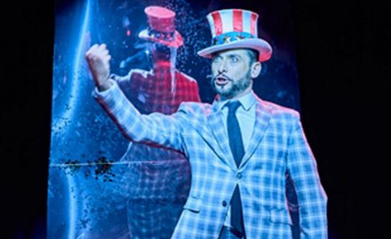 Kacper Kuszewski jako symbol Ameryki