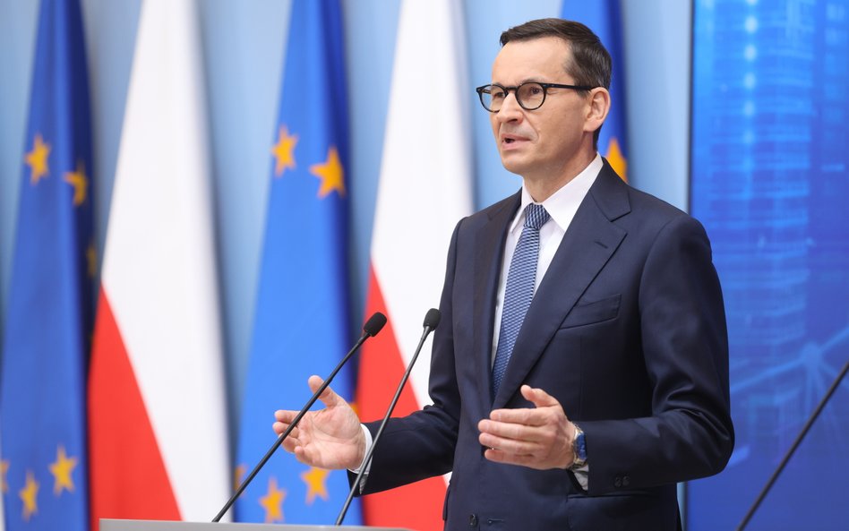 Premier Mateusz Morawiecki