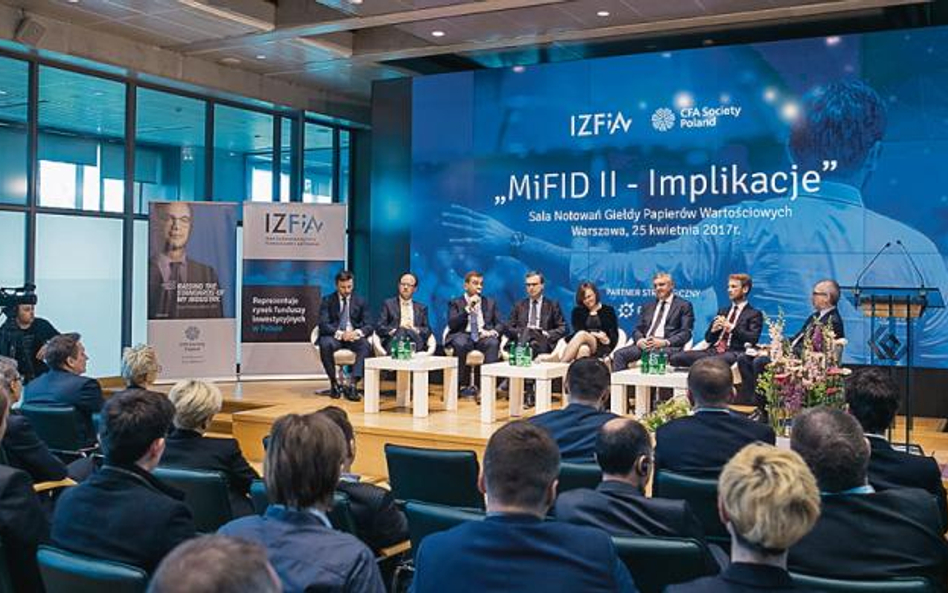 Konferencja Izby Zarządzających Funduszami i Aktywami „MiFID II – Implikacje” zgromadziła znakomityc