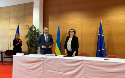 Podpisanie umowy UE - Ukraina o wzajemnym dostosowaniu systemów transportu. W imieniu KE porozumieni