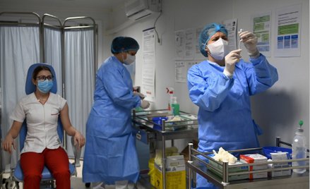 W Rumunii zaszczepionych jest niespełna 41 proc. mieszkańców kraju