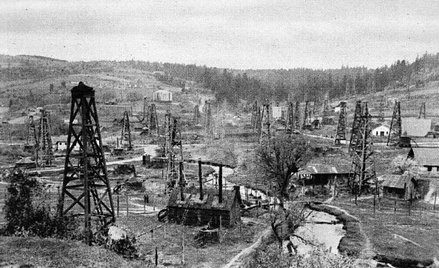 W Borysławiu rosły szyby naftowe i fortuny