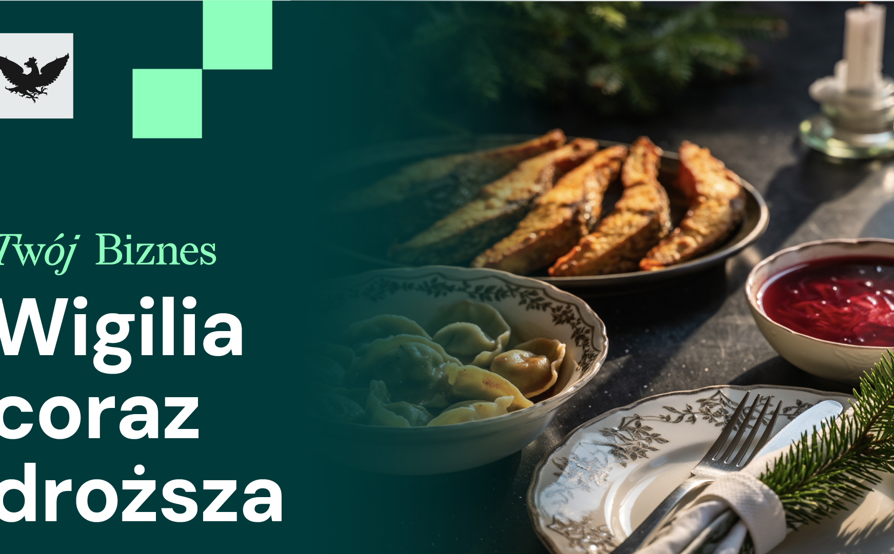 Droższa Wigilia, chińskie cła i przeludnione mieszkania w Polsce