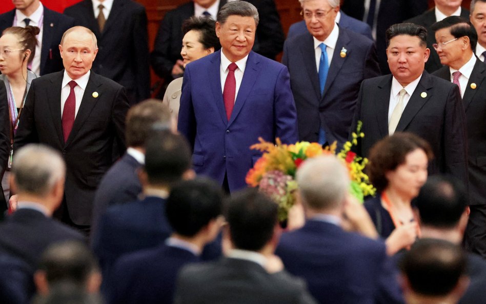 Władimir Putin, Xi Jinping i Kim Dzong Un