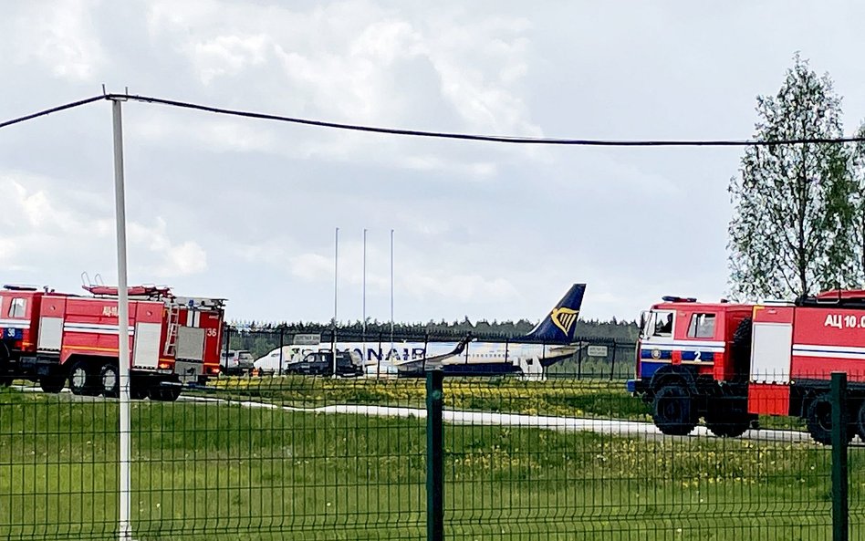 Mińsk: Maila o bombie w samolocie wysłali „bojownicy Hamasu”