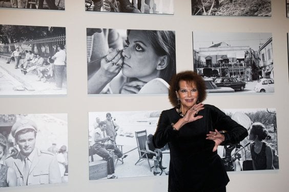 Claudia Cardinale w Rzymie, fotografia z 13 października 2016 r.