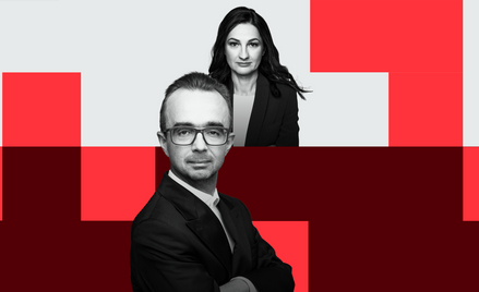 Artur Bartkiewicz, szef wydawców strony głównej rp.pl i Marzena Tabor-Olszewska, zastępczyni redakto