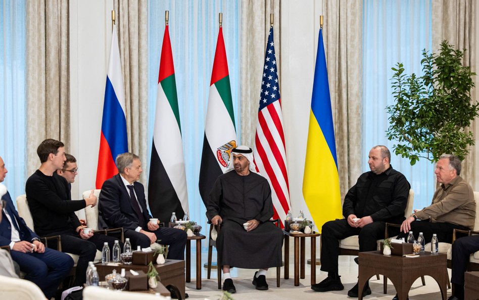 Abu Zabi – to tutaj odbywają się pierwsze bezpośrednie trójstronne rozmowy pokojowe Ukraina–USA–Rosj