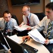 Zespół APVP najlepiej poradził sobie z finałowym zadaniem. Od lewej Maciej Bryński, który po raz dru