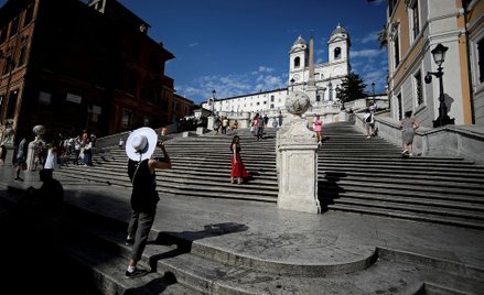 Schody Hiszpańskie w Rzymie