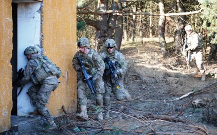 Wspólne ćwiczenia polskich i amerykańskich żołnierzy