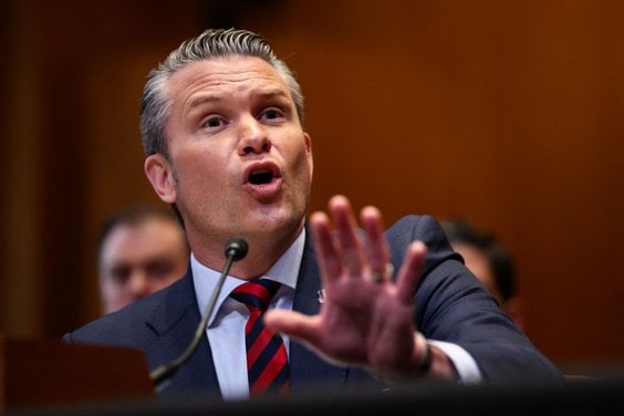 Sekretarz obrony USA Pete Hegseth