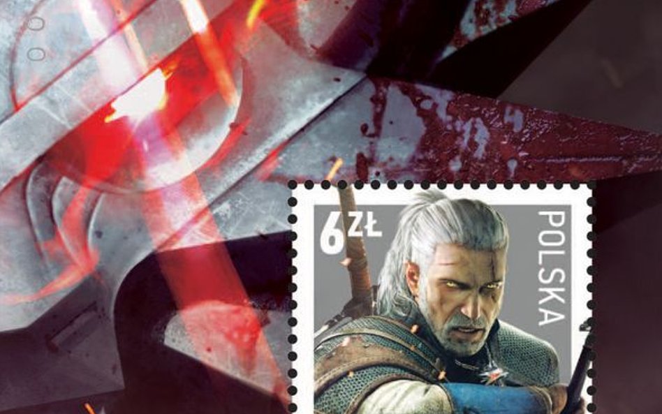 Geralt z Rivii trafił na znaczek pocztowy.