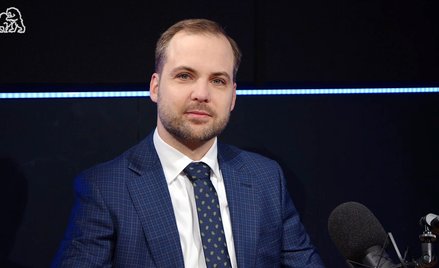 Gościem Przemysława Tychmanowicza był Jędrzej Łukomski, zarządzający Rockbridge TFI. Fot. mat. praso