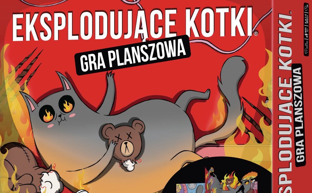 „Eksplodujące kotki. Gra planszowa”: Wrednie i losowo