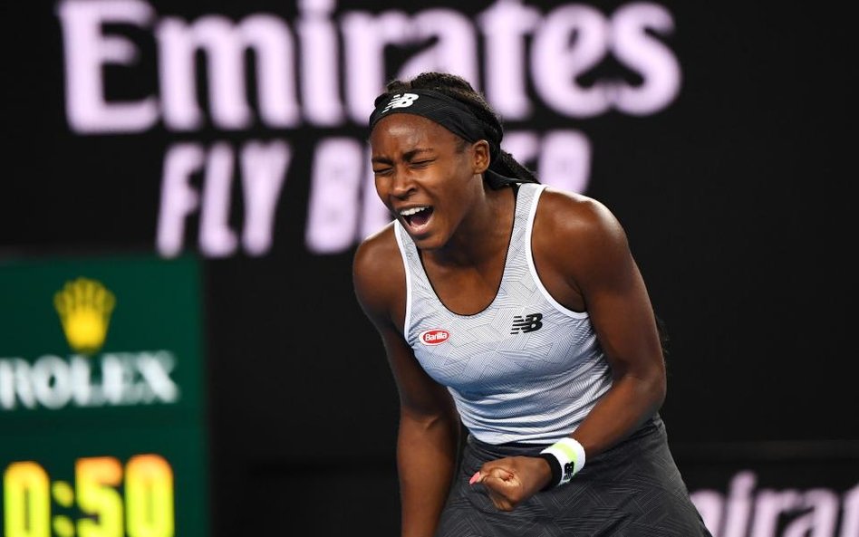 Coco Gauff wygrała z Venus Williams w ubiegłorocznym Wimbledonie i w poniedziałek w Australian Open