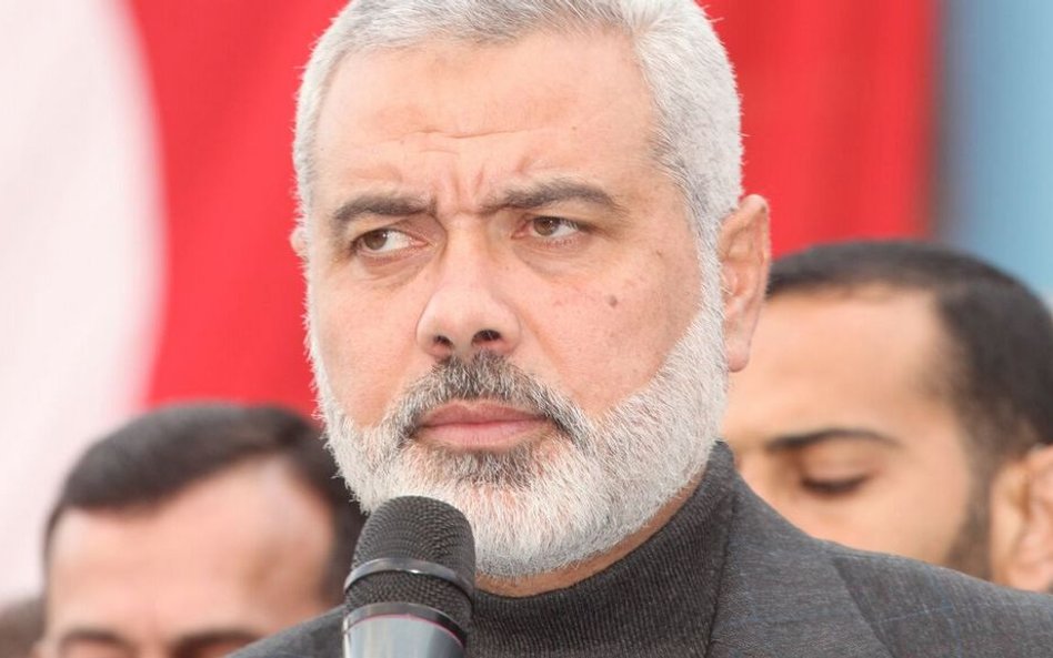 Ismail Hanija, szef Hamasu