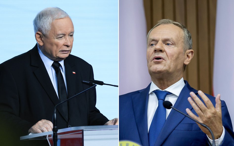 Jarosław Kaczyński i Donald Tusk