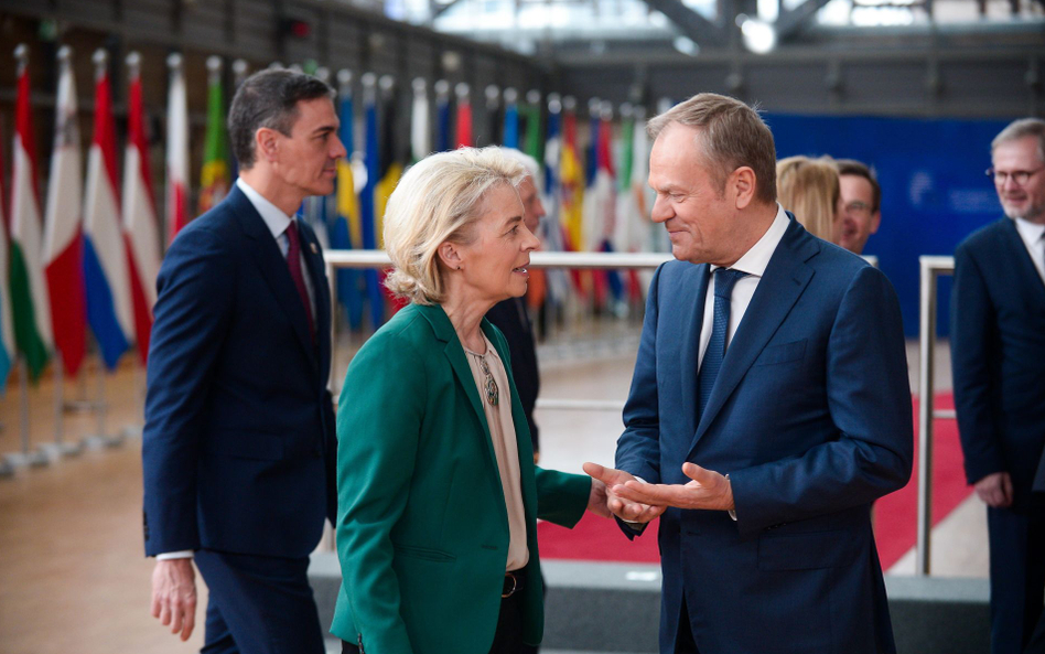 Ursula von der Leyen i Donald Tusk