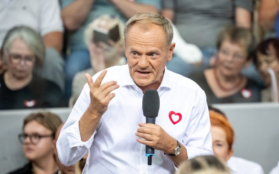 Przewodniczący Platformy Obywatelskiej Donald Tusk