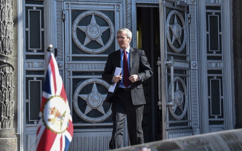 Brytyjski ambasador w Rosji Laurie Bristow