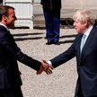 Emmanuel Macron i Boris Johnson w czwartek w Paryżu