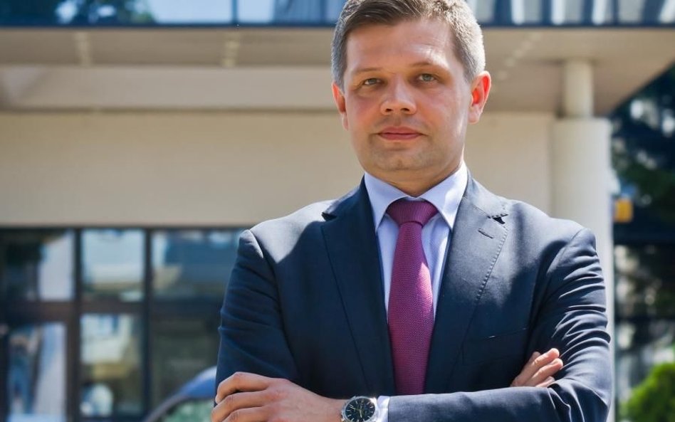 Michał Walczak jest odpowiedzialny za region kujawsko-pomorski