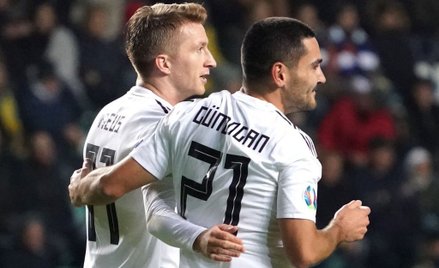 El. Euro 2020: Niemcy w dziesiątkę wygrywają z Estonią