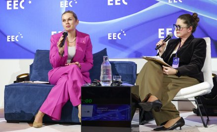 Barbara Nowacka i Ewa Szadkowska