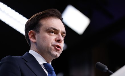 Minister finansów i gospodarki Andrzej Domański
