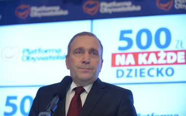 Przewodniczący PO Grzegorz Schetyna