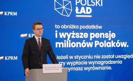 Rzecznik rządu Piotr Müller
