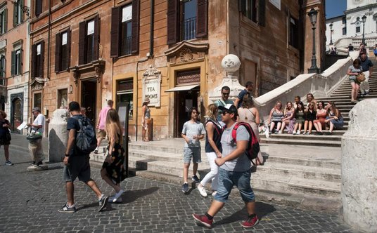 Schody hiszpańskie w Rzymie