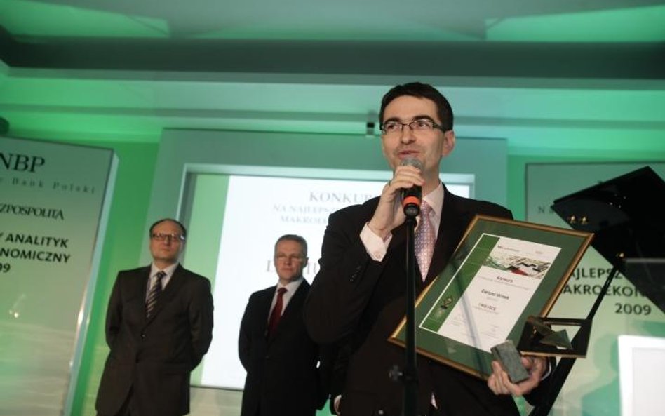 W prognozach PKB najlepsi byli ekonomiści BGŻ (na zdj. Dariusz Winek). Wyprzedzili PKO BP i Polską R